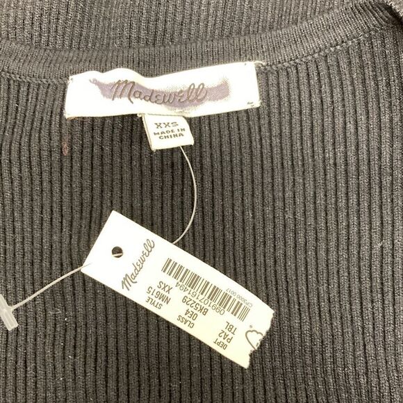 Madewell Wide Rib Sweater Top - Picture 3 of 5